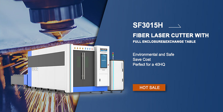 Senfeng 3015 CNC 6kw 파이버 레이저 커터 기계